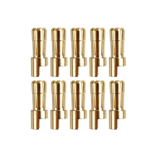 YUKI MODEL Goldkontakt Ø5,5mm 10 Stecker