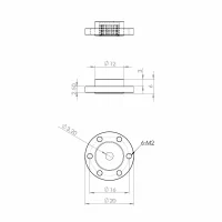 Metal Single horn Pack 2in1:M2L18/21 for HBL8X0 2set/pack