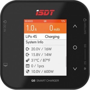 iSDT Q8 SMART CHARGER 500W MAX. 20A 1-8S