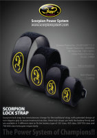 Scorpion Anti Rutsch Klettband / LOCK STRAP - XS 190x16...