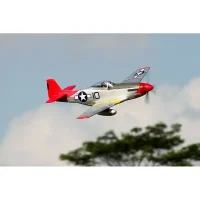 FMS P-51D Mustang V8 Red Tail PNP - 145 cm