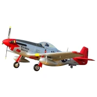 FMS P-51D Mustang V8 Red Tail PNP - 145 cm