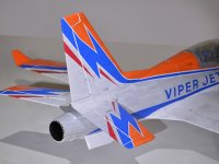 Phoenix Viper Turbinen Jet 100N ARF Carbon - 210 cm mit elektrischen Einziehfahrwerk und Bremsen mit Rumpf und Flächentaschen!