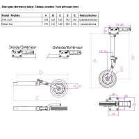 JP Hobby ER-120 Tricycle Full Set with Brakes (Carf Rebel...