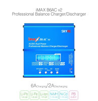 SkyRC B6AC V2 Ladegerät LiPo 1-6s 5A 50W