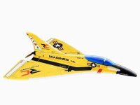 RC Factory F4 Strike (gelb) / 500mm + Antriebsset, Servos...