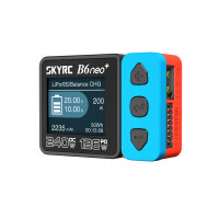 SkyRC B6neo+ Ladegerät blau/rot LiPo 1-6s 10A 200W