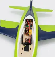 Pilot RC - Matrix Jet Foam EDF 90mm PNP - 8S Version - GRÜN + Vector-Heckteil