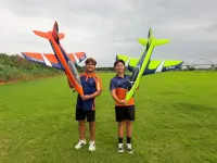 Pilot RC - Matrix Jet Foam EDF 90mm PNP - 8S Version - ORANGE + Vector-Heckteil
