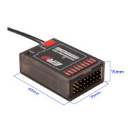 RadioMaster ER8 2.4GHz ELRS PWM Empfänger