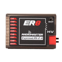 RadioMaster ER8 2.4GHz ELRS PWM Empfänger