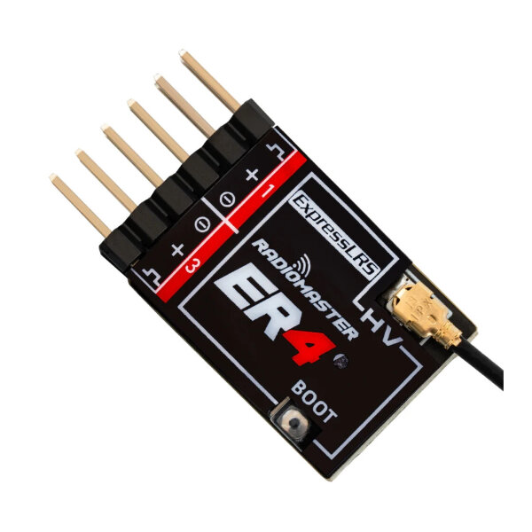 RadioMaster ER4 2.4GHz ELRS PWM Empfänger