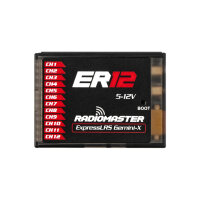 RadioMaster ER12 12-Kanal PWM Empfänger, Dual-Band...