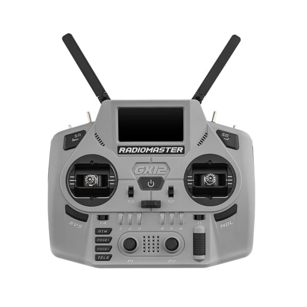 Radiomaster GX12 CRUSH Gemini-XROSSBAND ELRS LBT - Grau